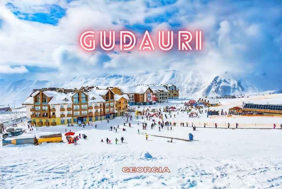 Gudauri tourist destination - Georgia travel