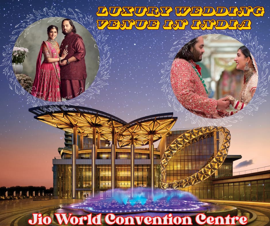 Jio World Convention Centre - luxury wedding venue in India