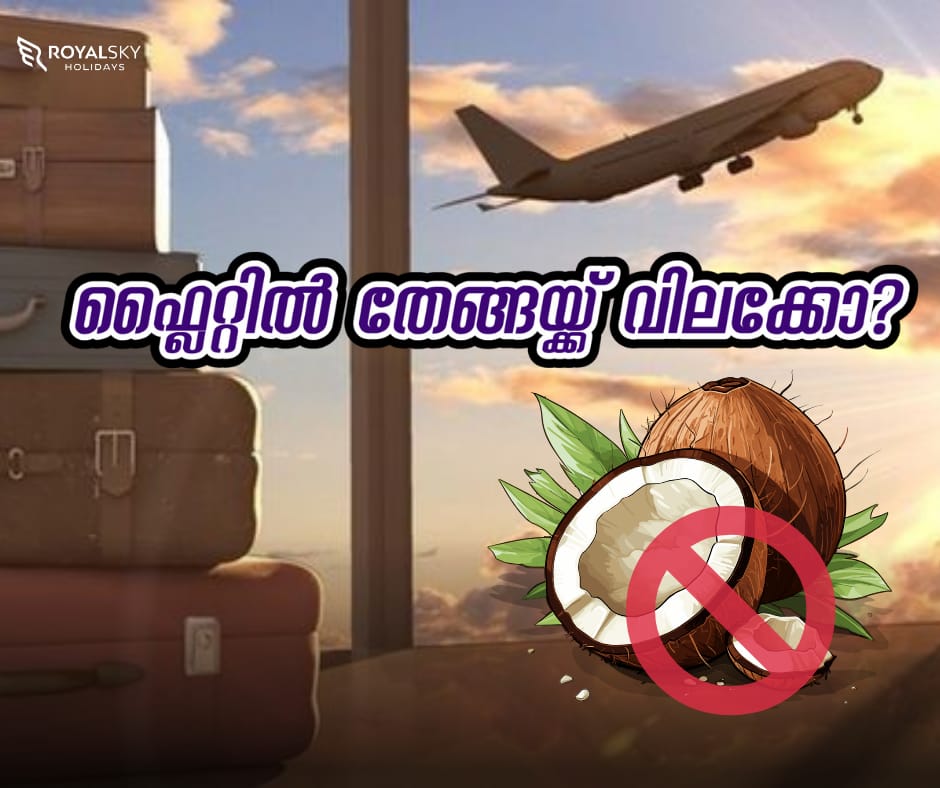 Is coconut banned on flights