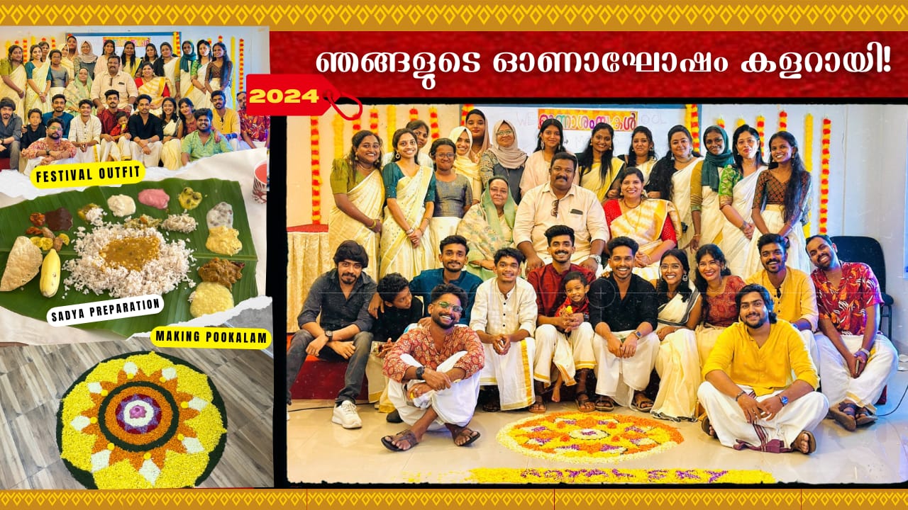 Onam celebration RoyalSky Family